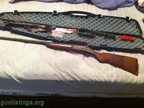 Shotguns 12ga Marlin Single Shot Shotgun With Accessories