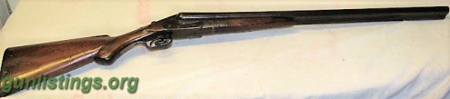 Shotguns 1903 -- 12 Ga. ITHACA SxS DOUBLE BARRELED HAMMERLESS .