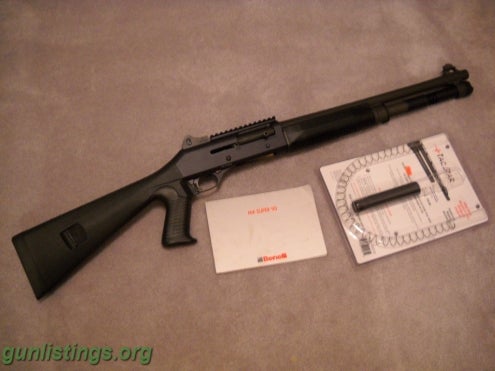 Shotguns Benelli M4 Shotgun With Extras