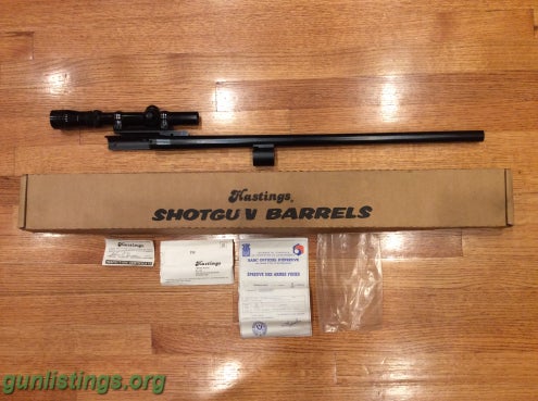 Shotguns Hastings Rifled Cantilever Barrel Remington 1100