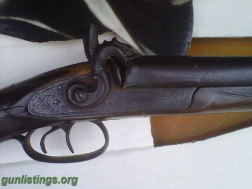 Shotguns J.manton Black Powder Double Barrel, Sale Or Trade!!