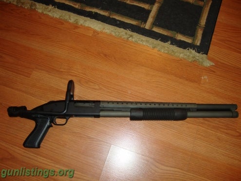 Shotguns Mossberg 500 8-Shot W/Knoxx Folding Stock