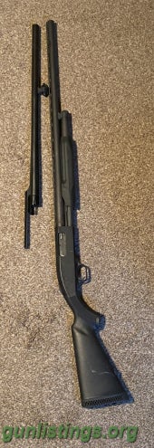 Mossberg 500 with cantilever riffled barrl in des moines, Iowa gun ...