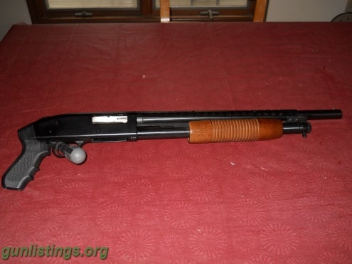 MOSSBERG 500A 18.5 12 GUAGE WITH PISTOL GRIP in cincinnati, Ohio gun ...