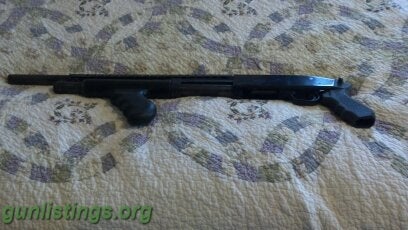 Shotguns Mossberg 500a Tactical Pistol Grip 12 Guage