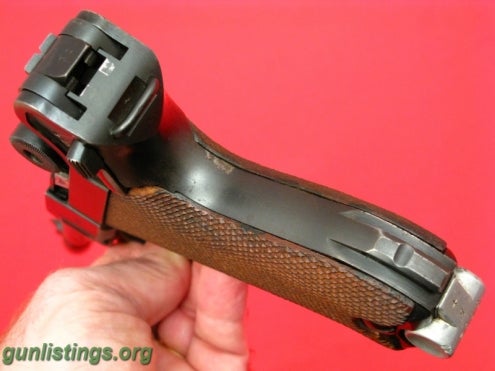 Shotguns P.08 LUGER S/42 1938 -- WWII Nazi 9mm...Matching Mag &