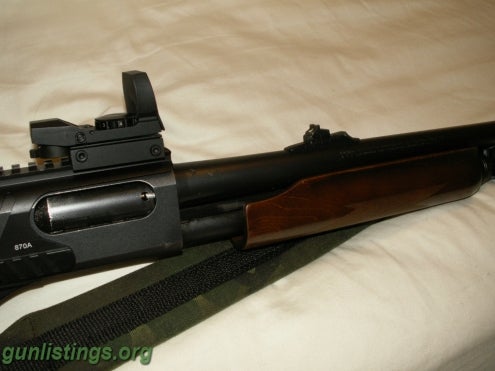 Shotguns Remington 870 Express With Mount And Holographic Sight