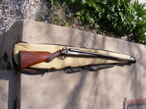 Shotguns Hopkins & Allen Double Barrel 12 Gauge Shotgun