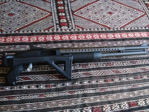 Shotguns FS Mossberg 500a, Ghost Ring Sights, Folding Stock (KY)