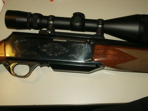 Rifles Browning Bar II Safari Grade Boss 300 Win Mag