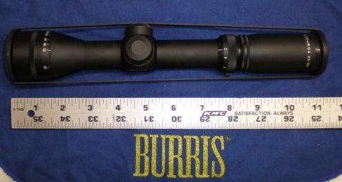 Rifles Burris 3x9 Compact A/O Rifle Scope