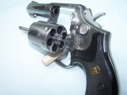 Pistols Smith And Wesson Model 65 With 3