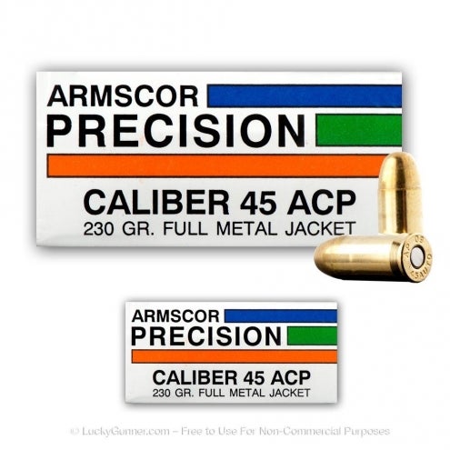 Ammo Armscor 45 ACP 50rds Ammo