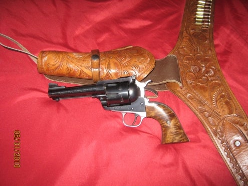 Pistols Ruger Blackhawk .357 W/ Western Holster