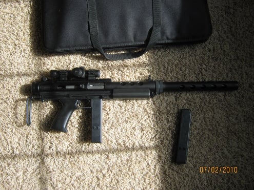 Rifles LIKE NEW FEATHER 9MM CARBINE WITH SCOPE