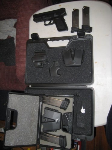 Pistols WTS FS Springfield Armory XD .45acp Compact W Trijicon