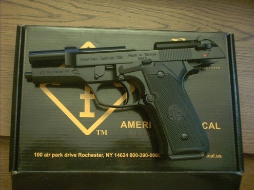 Pistols American Tactical 92 (Compact) [NIB] + Extra Mags