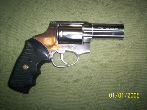 Pistols Hammerless .44 Revolver