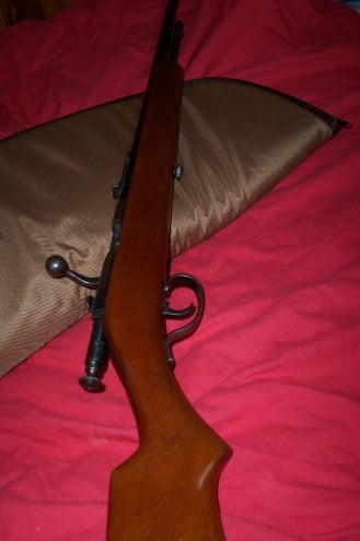 Rifles J Stevens .22 Bolt Action  W/ Tubular Magazine