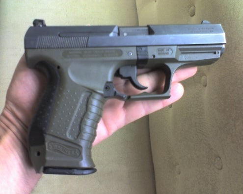 Pistols Walther P99 AS 40 CAL S&W Military Green