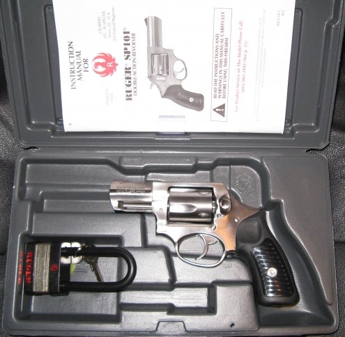 Pistols Ruger Sp101 .357 Spurless 2.25 In