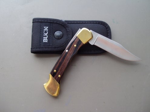 Misc BUCK 110 FINGER GROOVE KNIFE