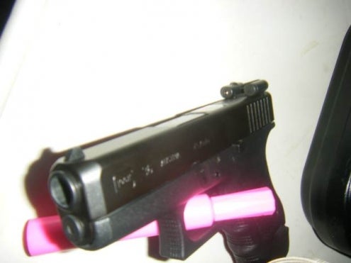 Pistols Glock 36 With Laser Sights