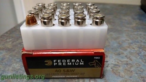 Ammo .40 Hollow Point Ammo