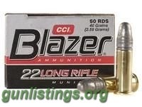 Ammo 22LR CCI Ammo 1500 Rounds