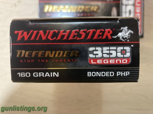 Ammo 350 Legend Ammo 160 Gr