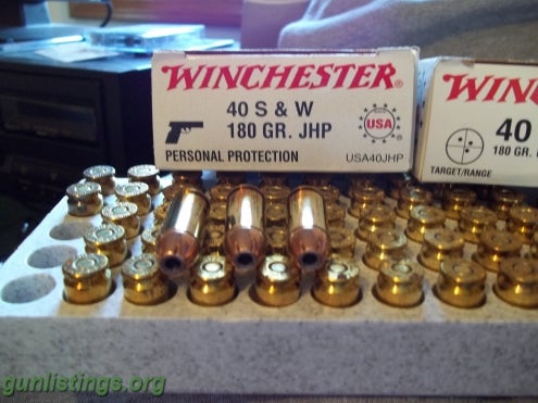 Ammo 40 Cal.