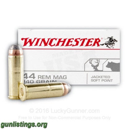 Ammo 45 Auto / 44 Magnum Ammunition