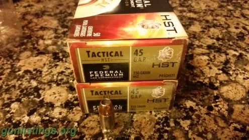 Ammo 45 GAP Ammo