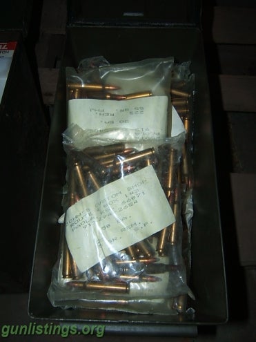 Ammo 5.56 / .223 Lake City Ammo 1,000 Rounds