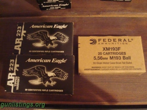 Ammo 500 Rounds Of .223 And 5.56 Ammunition