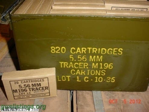 Ammo 556 Tracer USGI Surplus