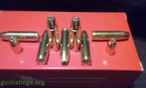 Ammo 9mm Winchester MAGNUM Ammo. (9mm Win. Mag. / 9X19)