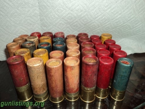 Ammo Antique Shotgun Shells And Boxes