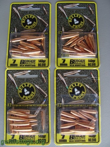 Ammo Berger 7mm VLD Hunting Bullets