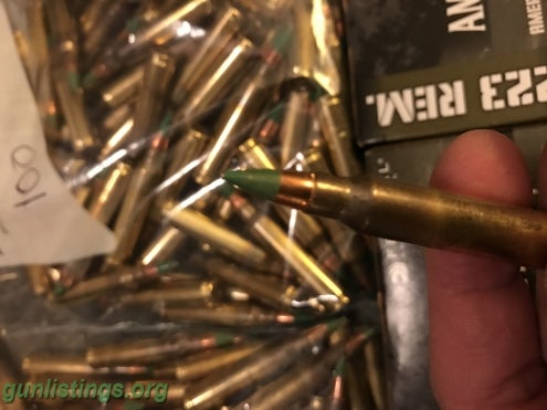 Ammo Green Tip 223 Ammo