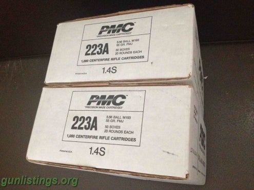 Ammo PMC 5.56 AMMO / CASE LOTS