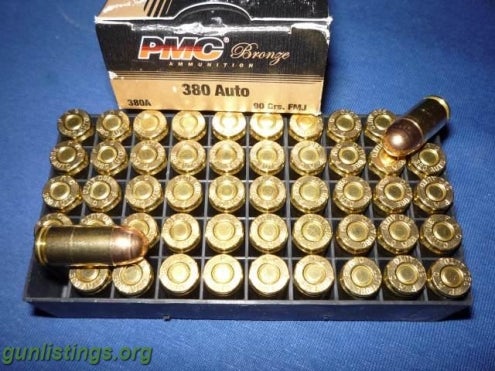 Ammo PMC & UMC .380 Ammo