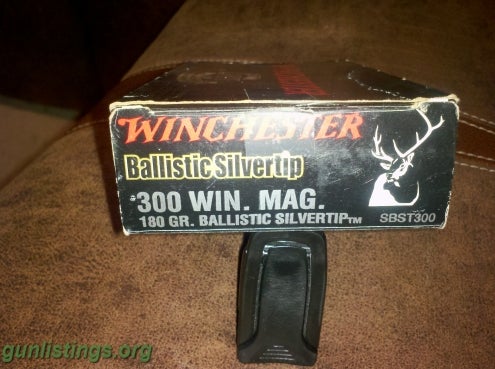 Ammo Winchester Supreme 300 Win Mag Ballistic Silvertips