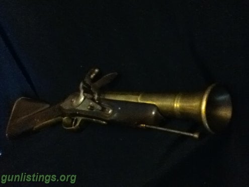 Collectibles For Sale: 1701-1800 Blunderbuss Short-Ranged Musket