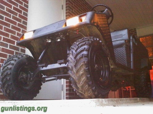 Misc Lifted EZ-GO Gas Golf Cart Utility Vehicle