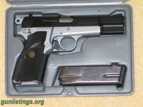 Pistols 1996 Browning Hipower Practical .40 Cal. S&W