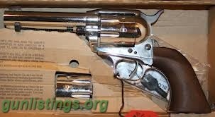 Pistols 22 /22 Mag Nickel Plated Bounty Hunter