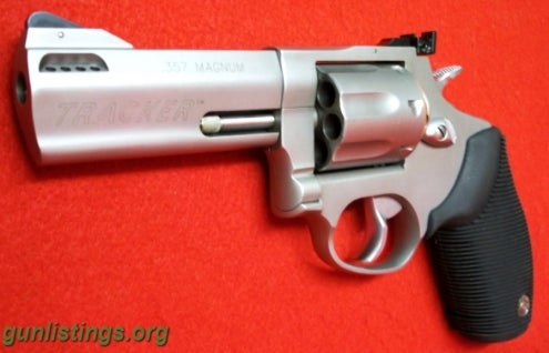 Pistols TAURUS -- PORTED STAINLESS TRACKER 357 MAG 4 INCH BARR