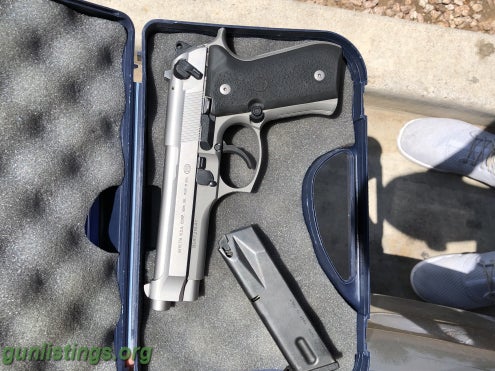 Pistols Beretta 92FS Stainless Steel