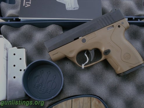 Pistols Beretta Nano, FDE, 9mm, NEW